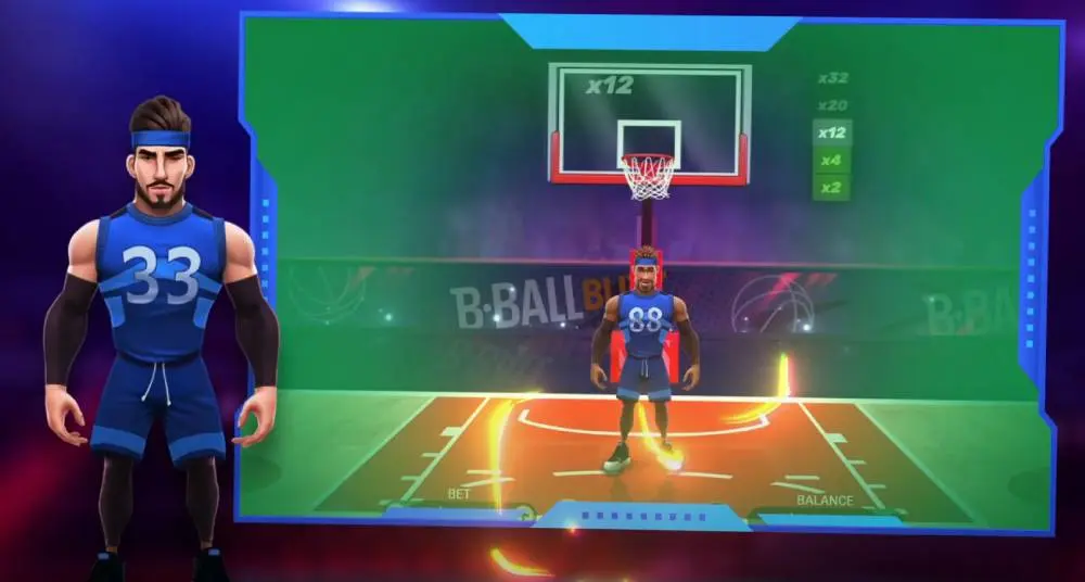 Versione demo del gioco B-Ball Blitz.